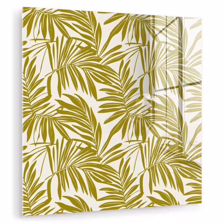 Palmblad - Patroon - Groen plexiglas 5mm klein 11 -zzzproduct_nieuw