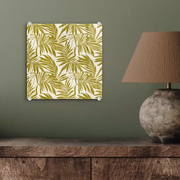 Palmblad - Patroon - Groen plexiglas 5mm klein 11 -sfeer3