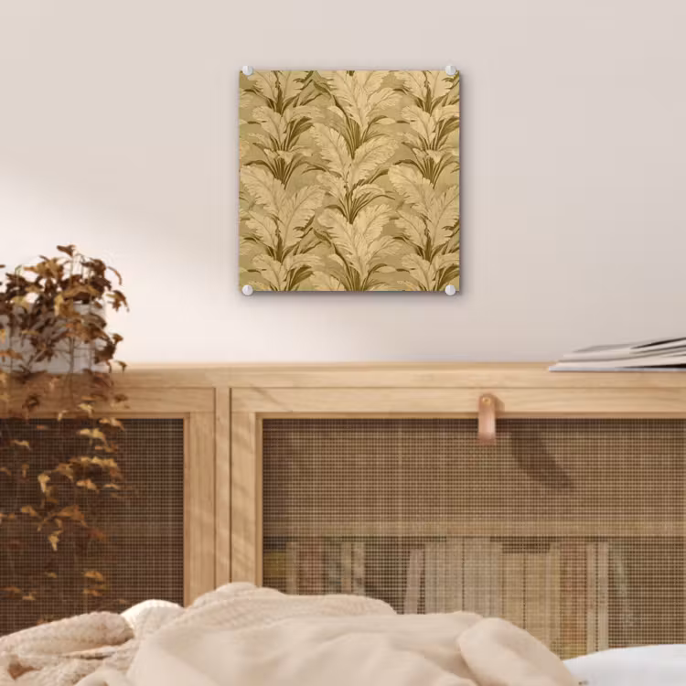 Palmbladeren - Klassiek - Groen plexiglas 5mm klein 11 -sfeer4