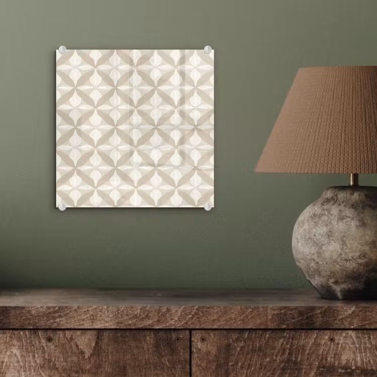 Patroon - Klassiek - Beige plexiglas 5mm klein 11 -sfeer3