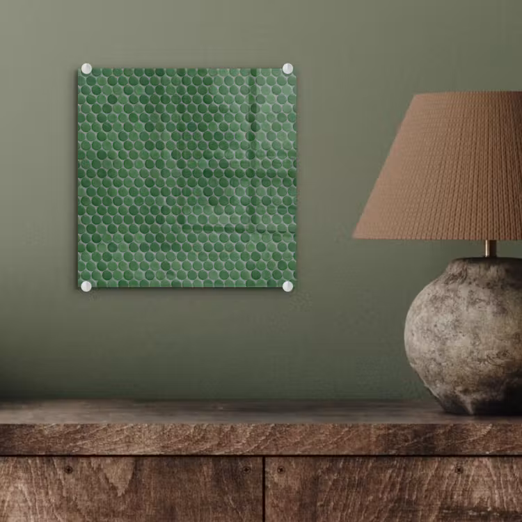 Penny - Mozaïek - Bosgroen - Green plexiglas 5mm klein 11 -sfeer3