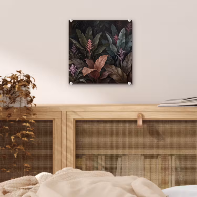 Planten - Tropisch - Jungle - Donker - Natuur plexiglas 5mm klein -sfeer4
