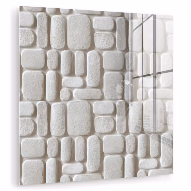 Reliëf - Structuur - Wit plexiglas 5mm klein 11 -zzzproduct_nieuw