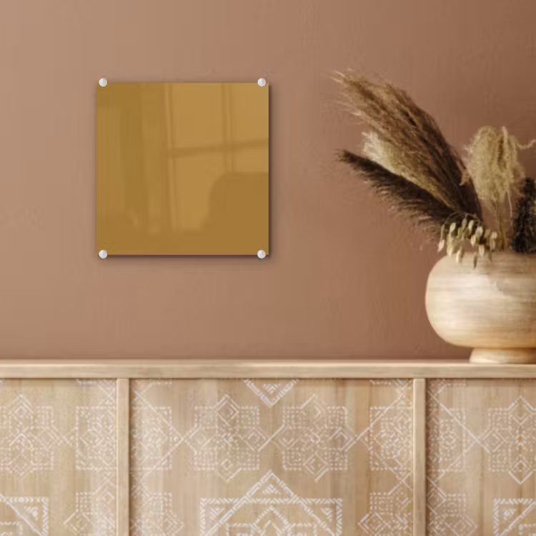 Rhythmic - Ochre - Geel plexiglas 5mm klein 11 -sfeer5