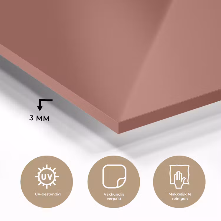 Rustic - Terracotta - Oranje plexiglas 5mm klein 11 -sfeer2