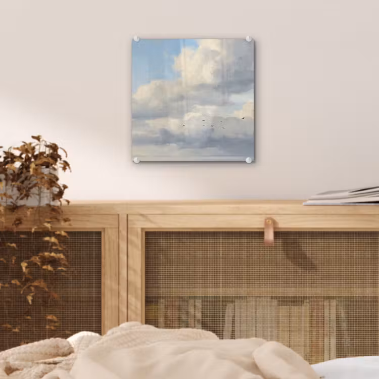 Lucht - Wolken - Natuur - Klassiek - Blauw plexiglas 5mm klein -sfeer4