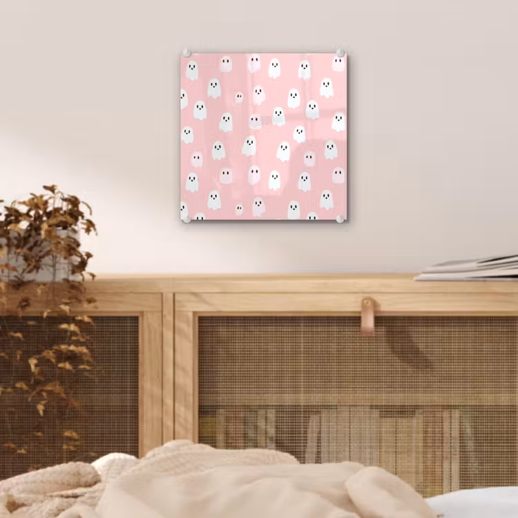 Spookjes - Patroon - Roze plexiglas 5mm klein 11 -sfeer4