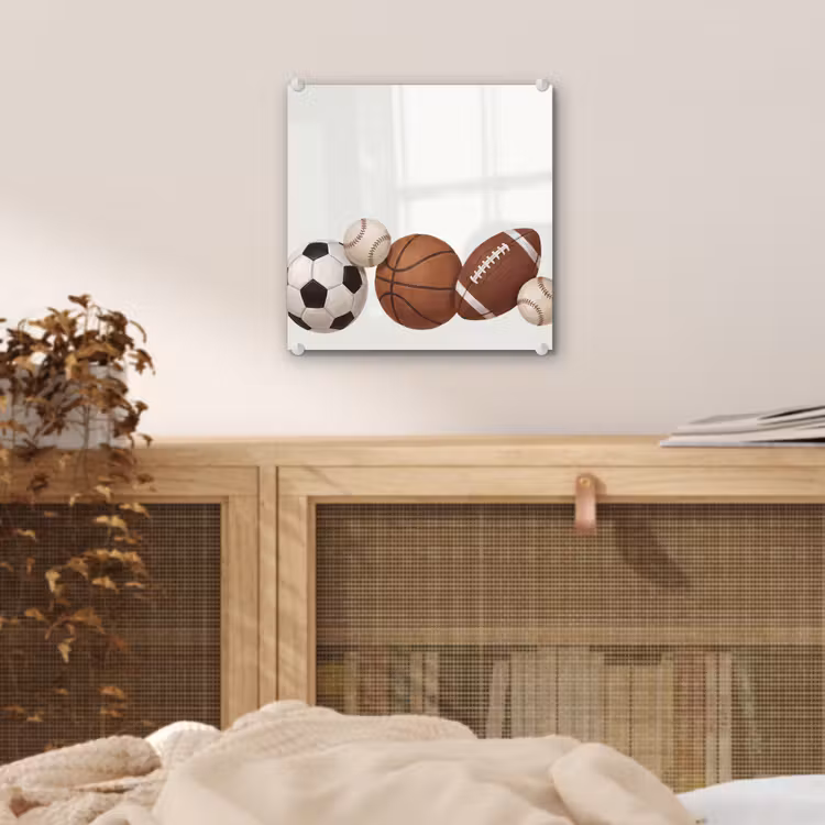 Sport - Ballen - Illustratie plexiglas 5mm klein -sfeer4