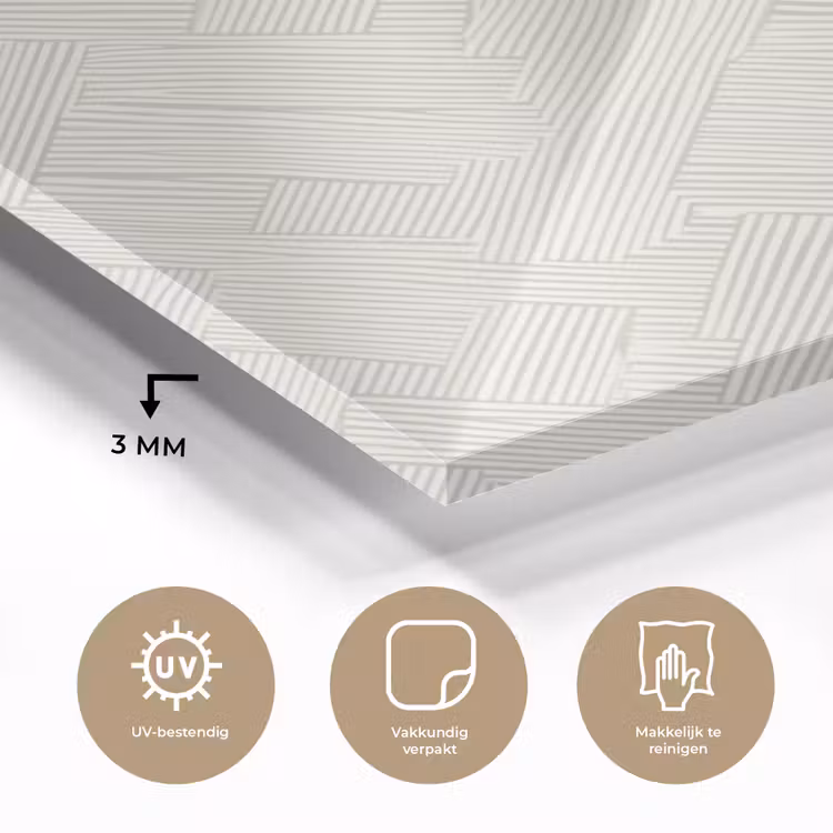 Textuur - Abstract - Beige plexiglas 5mm klein 11 -sfeer2