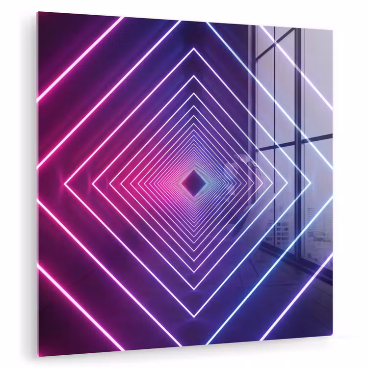 Driedimensionaal - Tunnel - Ruimte plexiglas 5mm klein -zzzproduct_nieuw