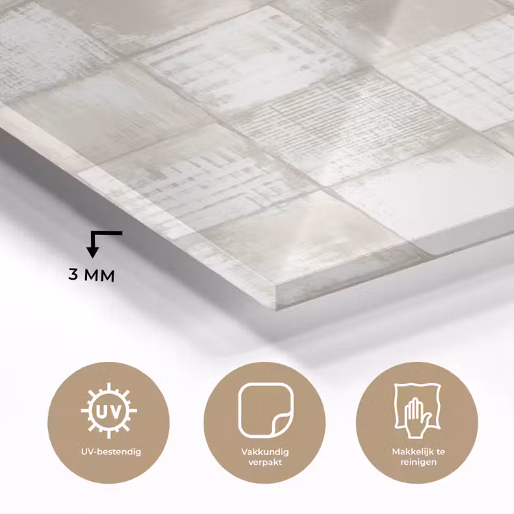 Tegel - Patroon - Verweerd plexiglas 5mm klein 11 -sfeer2
