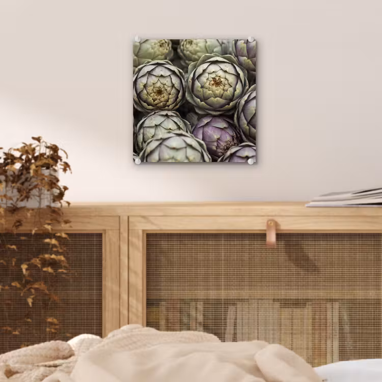 Glass Print - Vegetables - Fresh - Food - Groenten - Vers - Eten plexiglas 5mm klein