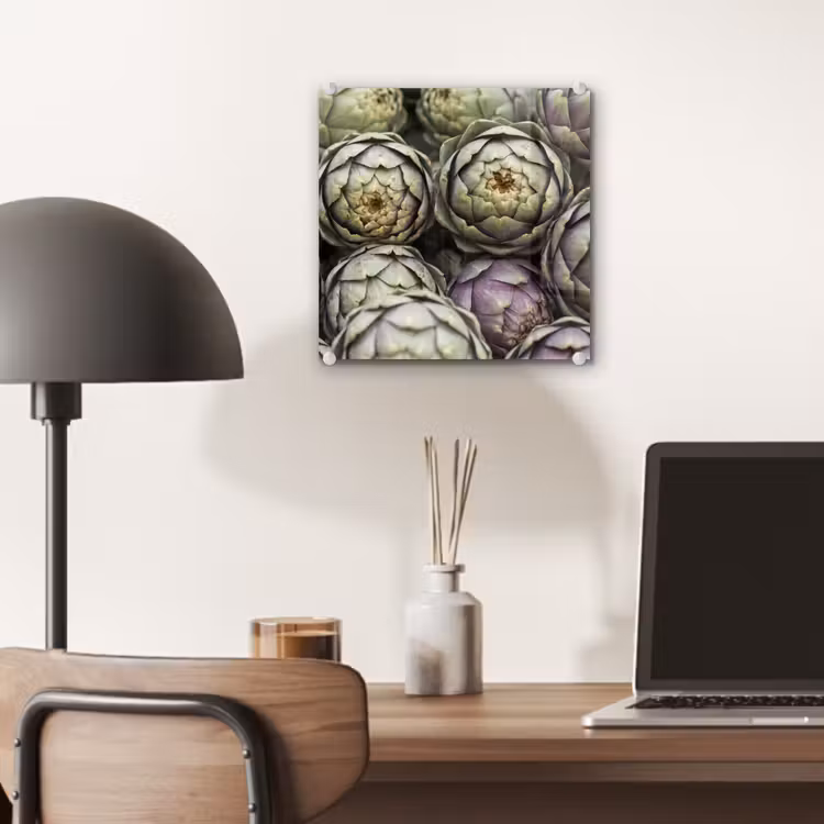 Glass Print - Vegetables - Fresh - Food - Groenten - Vers - Eten plexiglas 5mm klein