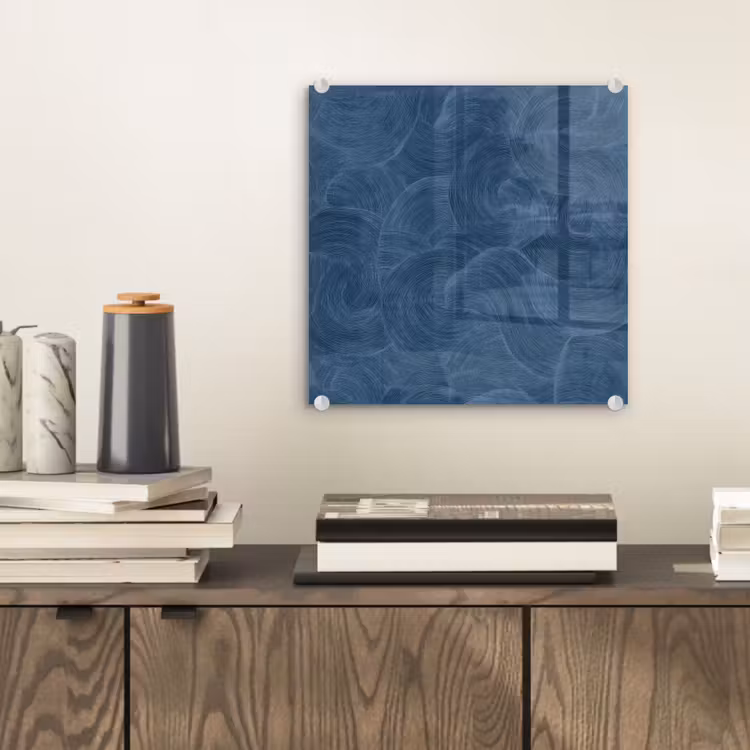 Golven - Textuur - Patroon - Blauw plexiglas 5mm klein 11 -sfeer1