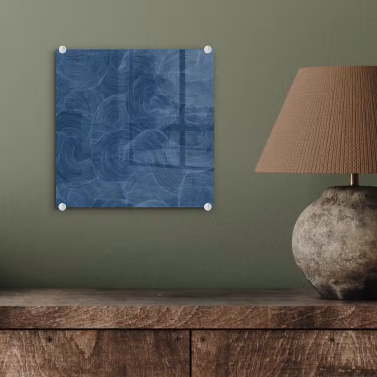 Golven - Textuur - Patroon - Blauw plexiglas 5mm klein 11 -sfeer3