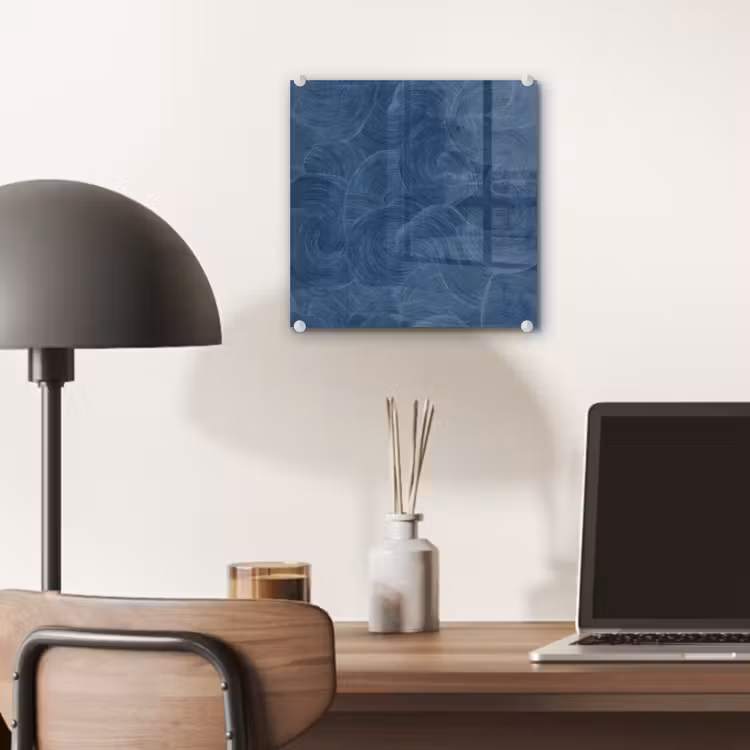 Golven - Textuur - Patroon - Blauw plexiglas 5mm klein 11 -sfeer6