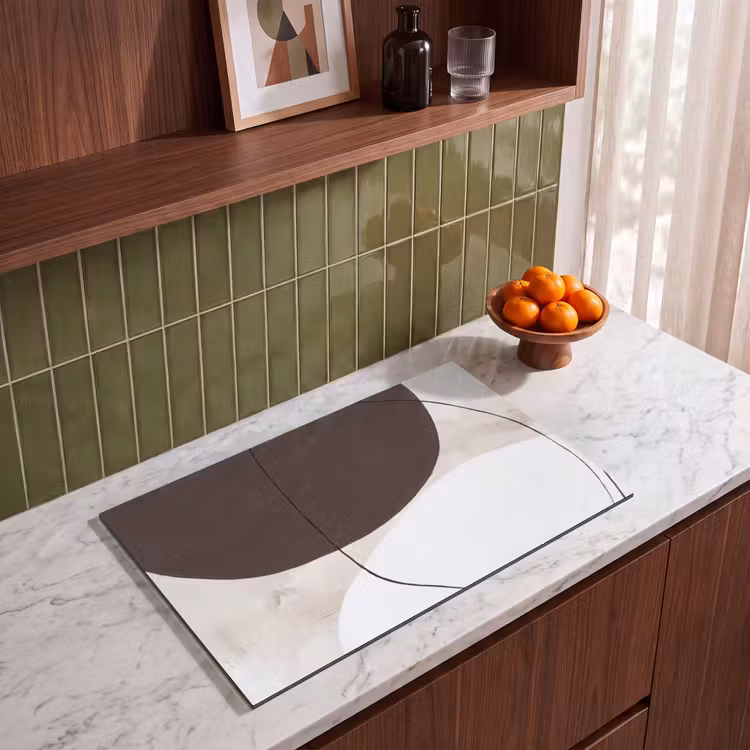Induction Hob Cover - Abstract - Forms - Modern - Abstract - Vormen - Modern Inductie beschermer vinyl 3mm klein