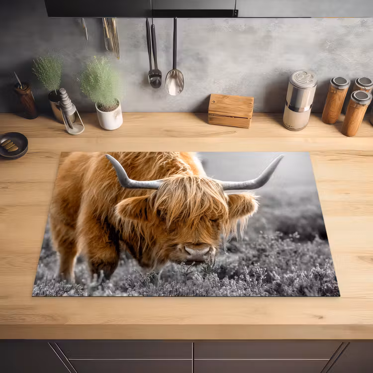 Herfsttinten in de Highlands Inductie beschermer vinyl 3mm klein -sfeer5