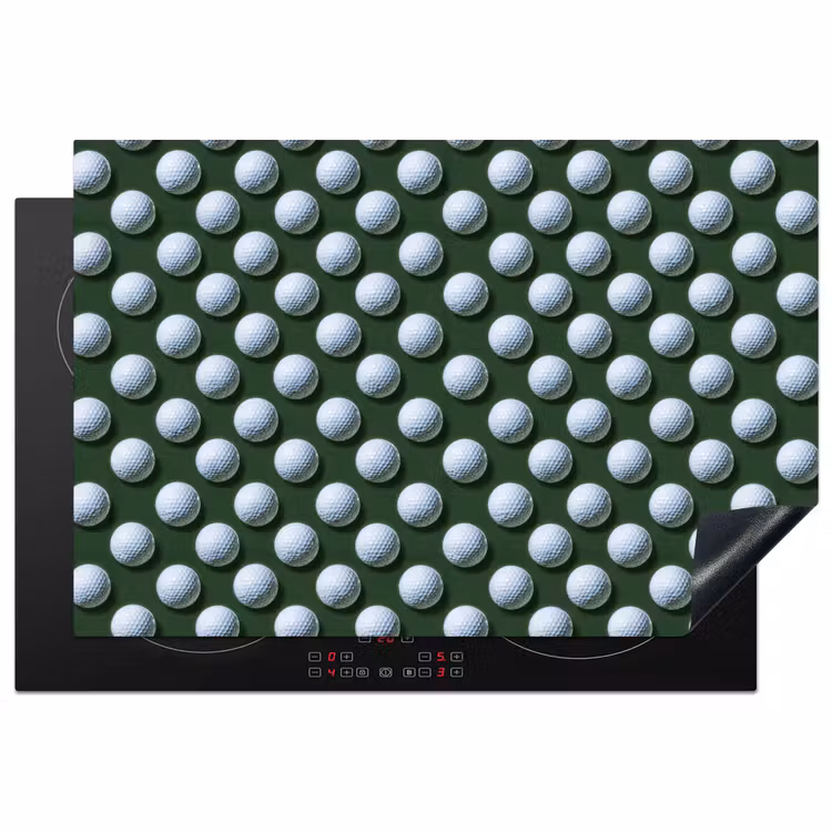 Ballen - Golf - Groen Inductie beschermer vinyl 3mm klein 276 -3d