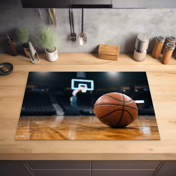 Basketbal - Arena - Sport Inductie beschermer vinyl 3mm klein -sfeer5