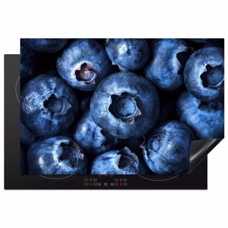 Bessen - Blauw - Fruit Inductie beschermer vinyl 3mm klein -3d