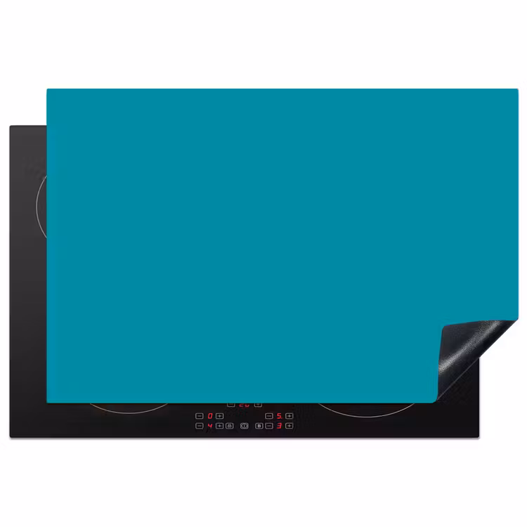 Blauw - Effen kleur Inductie beschermer vinyl 3mm klein 276 -3d