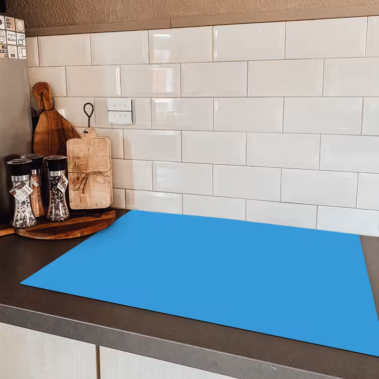 Cerulean - Breeze - Blauw Inductie beschermer vinyl 3mm klein 276 -sfeer3