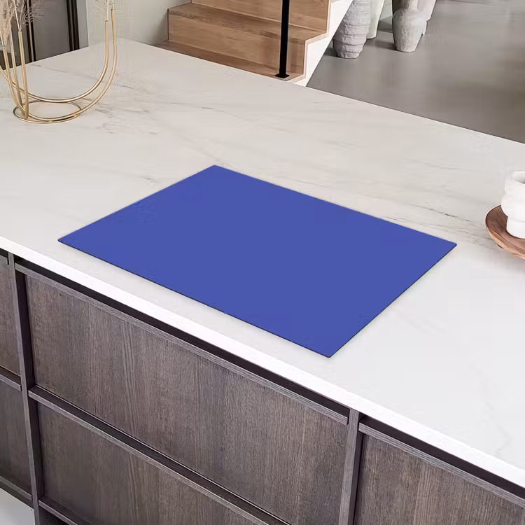 Chinese - Blue - Blauw Inductie beschermer vinyl 3mm klein 276 -sfeer8