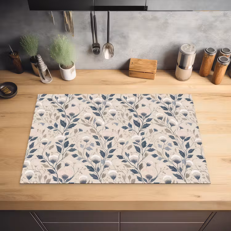 Klassiek - Botanisch - Kleurrijk Inductie beschermer vinyl 3mm klein 276 -sfeer5