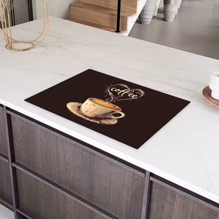 Koffie - Quote - Hartje - Coffee Inductie beschermer vinyl 3mm klein -sfeer8