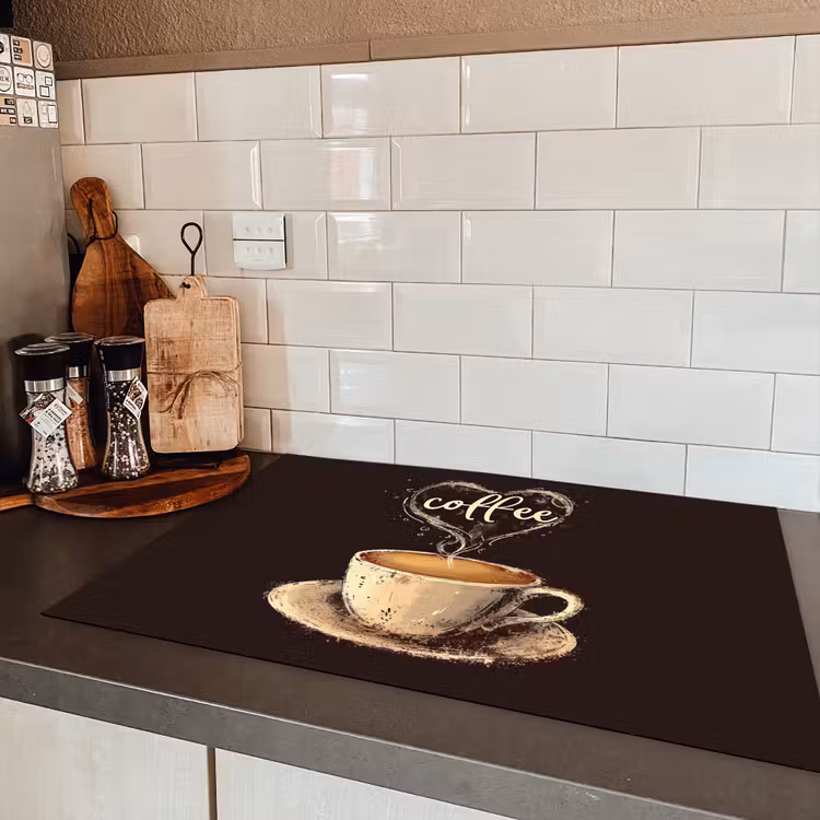 Koffie - Quote - Hartje - Coffee Inductie beschermer vinyl 3mm klein -sfeer3