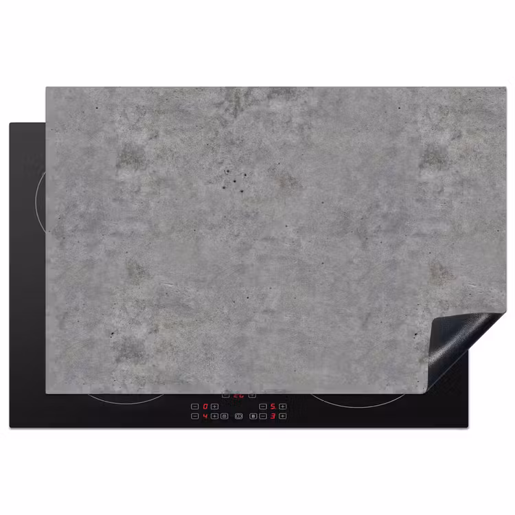 Beton - Industrieel - Patronen Inductie beschermer vinyl 3mm klein 276 -3d