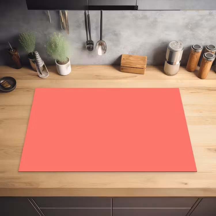 Coral - Punch - Koraal Inductie beschermer vinyl 3mm klein 276 -sfeer5