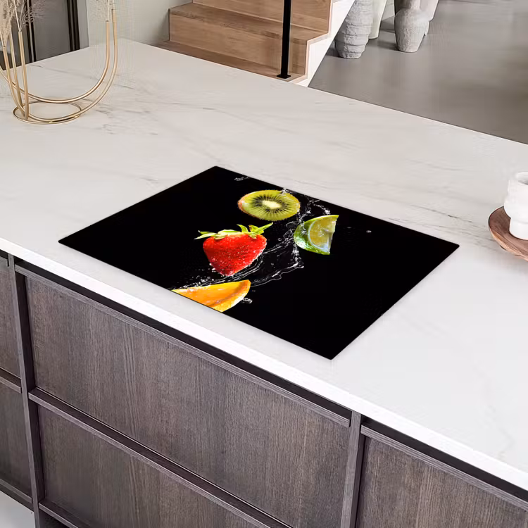 Dans van de Fruitdruppels Inductie beschermer vinyl 3mm klein -sfeer8
