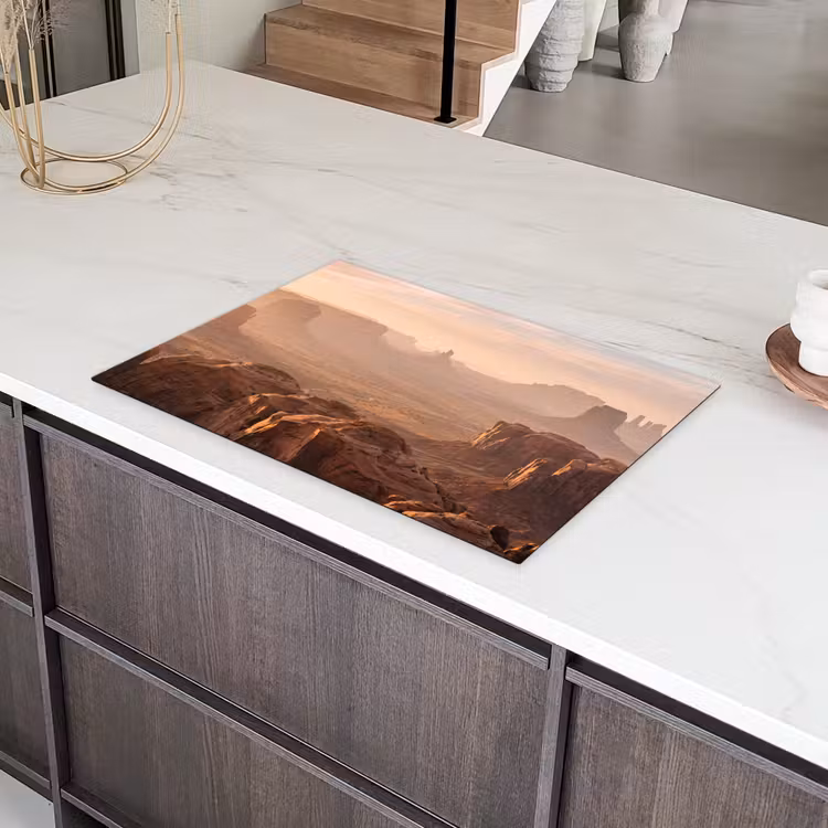 Woestijn - Landschap - Natuur Inductie beschermer vinyl 3mm klein -sfeer8
