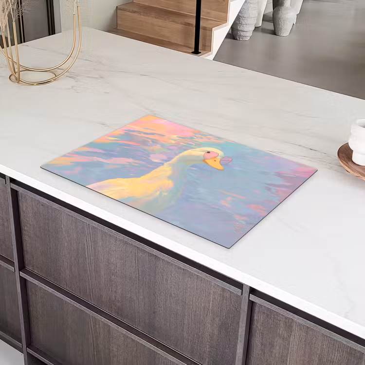 Eend - Zonnebril - Water Inductie beschermer vinyl 3mm klein -sfeer8