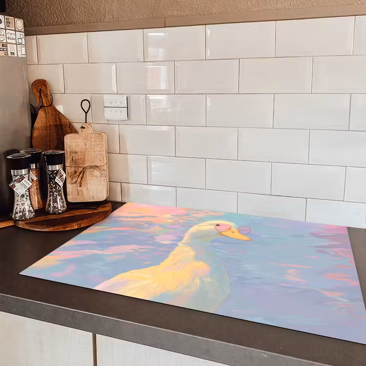 Eend - Zonnebril - Water Inductie beschermer vinyl 3mm klein -sfeer3