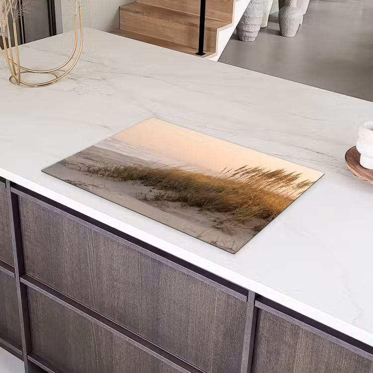Duinlandschap - Zonsondergang - Strand Inductie beschermer vinyl 3mm klein -sfeer8