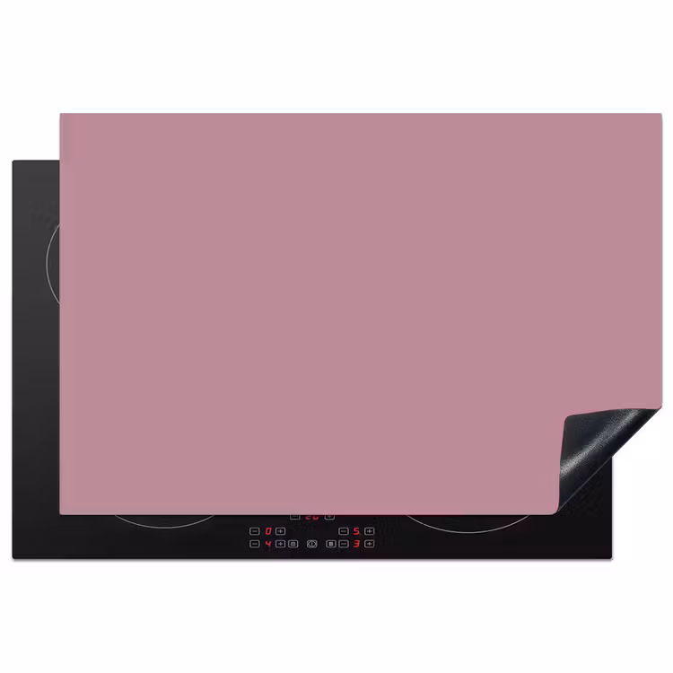 Dusty - Mauve - Paars Inductie beschermer vinyl 3mm klein 276 -3d
