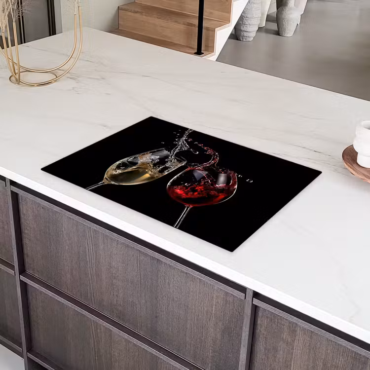 Dynamische Wijnsymfonie Inductie beschermer vinyl 3mm klein -sfeer8
