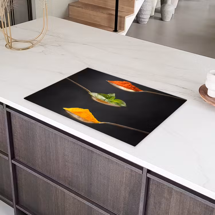 Zwevende Smaakaccenten Inductie beschermer vinyl 3mm klein -sfeer8