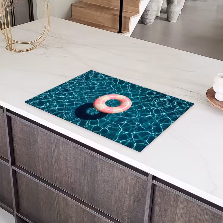 Drijvend - Zwemband - Water Inductie beschermer vinyl 3mm klein -sfeer8