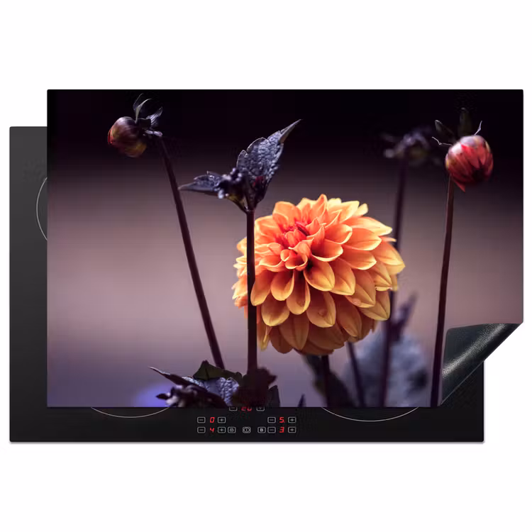 Bloemen - Chrysant - Macro - Planten Inductie beschermer vinyl 3mm klein -3d