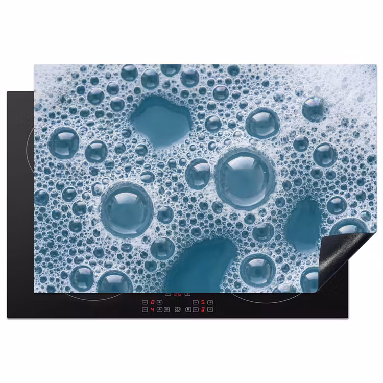 Schuim - Water - Textuur Inductie beschermer vinyl 3mm klein -3d