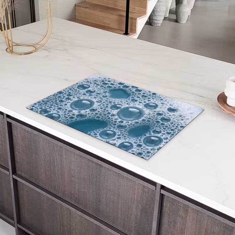 Schuim - Water - Textuur Inductie beschermer vinyl 3mm klein -sfeer8