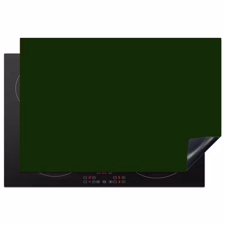 Forest - Green - Groen Inductie beschermer vinyl 3mm klein 276 -3d