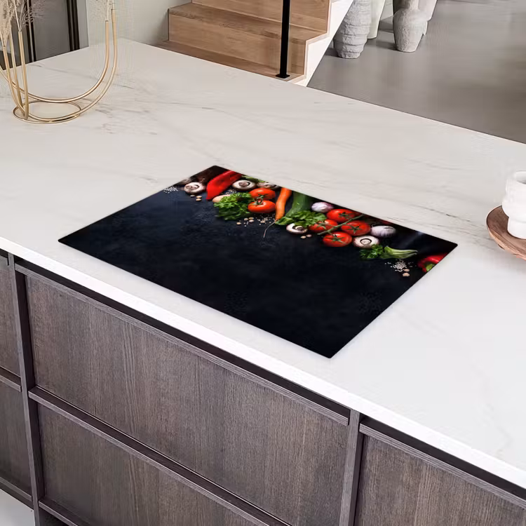 Verse Oogst in de Keuken Inductie beschermer vinyl 3mm klein -sfeer8