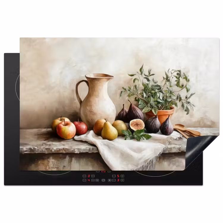 Fruit - Kruiden - Landelijk Inductie beschermer vinyl 3mm klein -3d