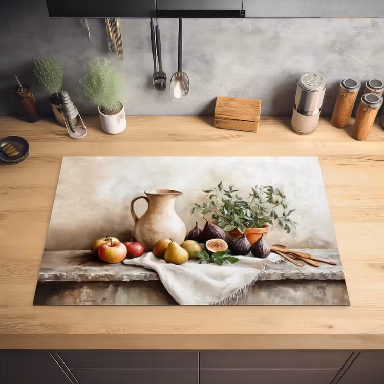 Fruit - Kruiden - Landelijk Inductie beschermer vinyl 3mm klein -sfeer5