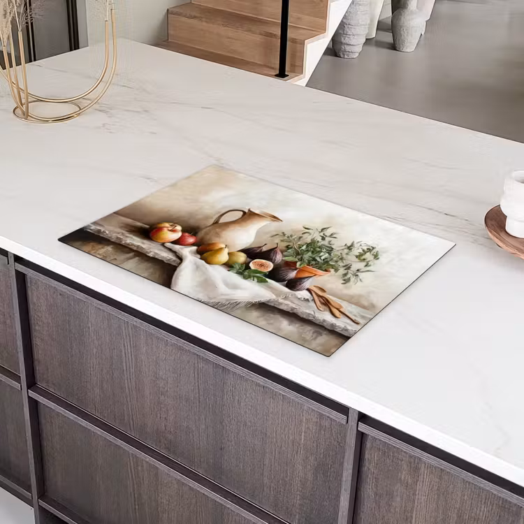 Fruit - Kruiden - Landelijk Inductie beschermer vinyl 3mm klein -sfeer8